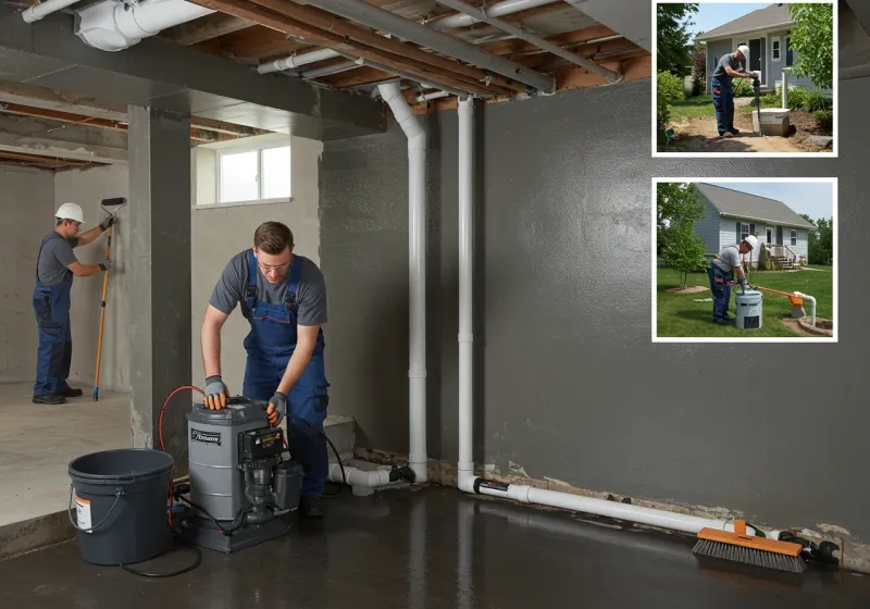 Basement Waterproofing and Flood Prevention process in Belvedere, SC